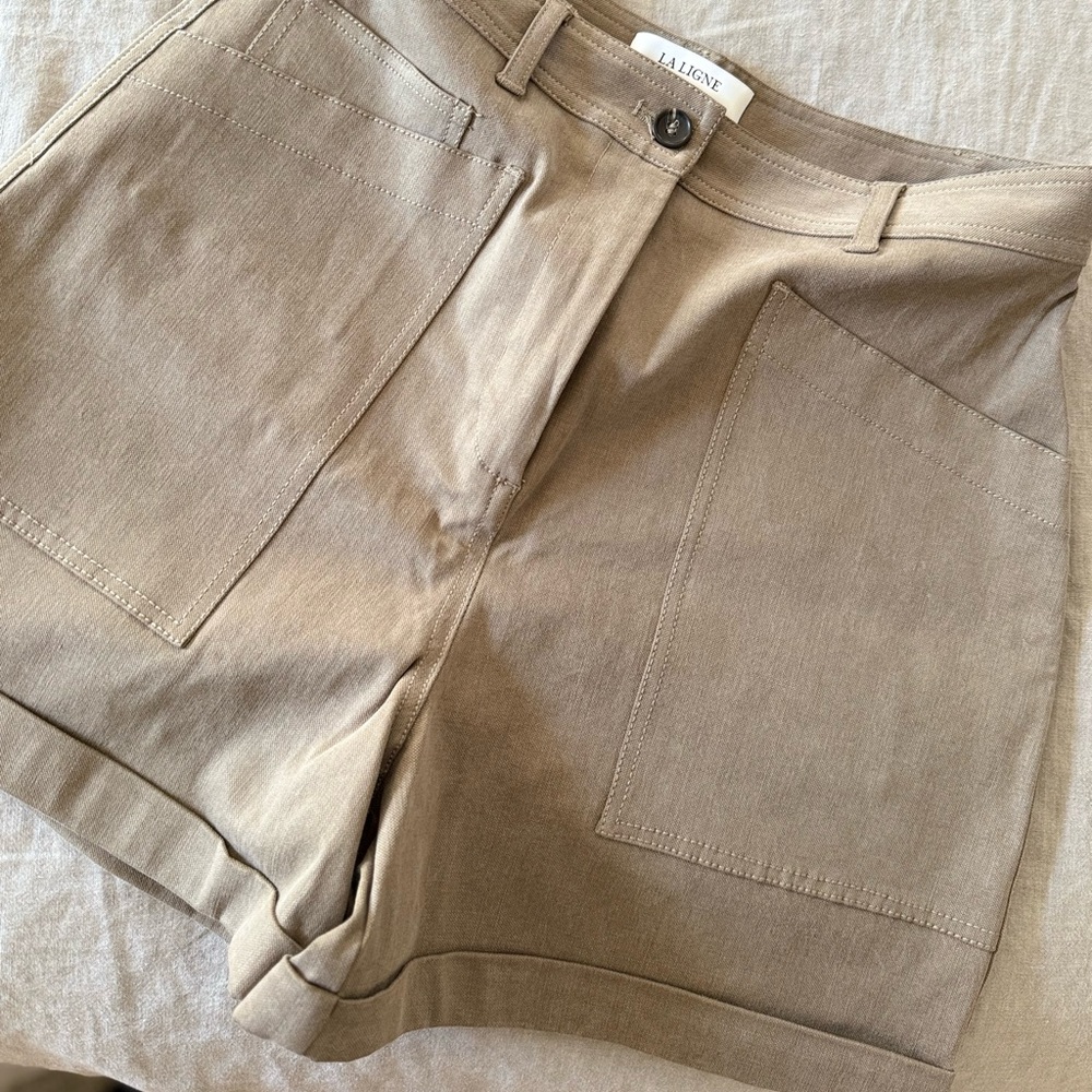 La Ligne | Canvas Shorts aso Meghan Markle, Duchess of Sussex